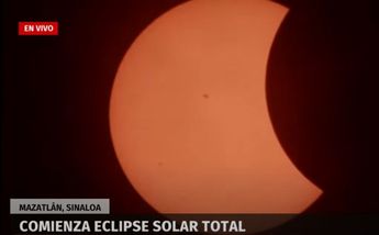 Eclipse solar Mazatlán 11 am