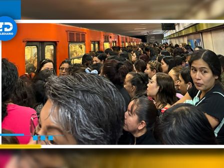 Retrasos en el Metro, 30 de abril 2024 | @claretchavez04