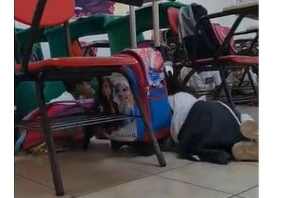 Balacera frente a primaria de Empalme, Sonora, deja un muerto y dos heridos