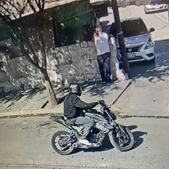 El hombre de 18 años fue ubicado por cámaras del C-4, debido a la motocicleta que conducía. | Cortesía