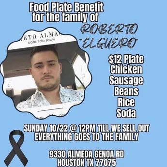 La comunidad hispana en Texas se unió para apoyar a la familia de Roberto Almaguer | Facebook