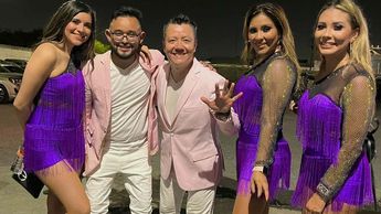 Ellos son alguno de los integrantes La Explosiva Sonora. | Especial
