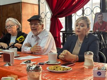 El colectivo que promueve la ley, ofreció una rueda de prensa a un año de la muerte de Alejandro Gobel | Roberto Hurtado