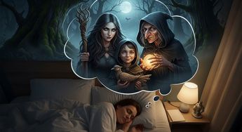 Las brujas simbolizan la rebeldía contra las normas y el conocimiento alternativo. En sueños, son una guía si buscas ser auténtico. | AI Studio