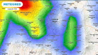 Probabilidad de lluvia en CdMx hoy 25 de agosto | Meteored