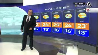 Pronóstico del tiempo para Monterrey, con Abimael Salas - 14 de noviembre de 2023
