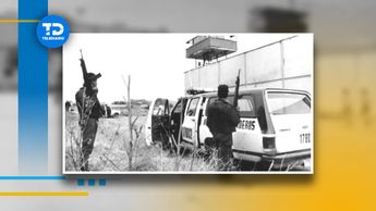 Policías después del escape en la aeronave | Especial