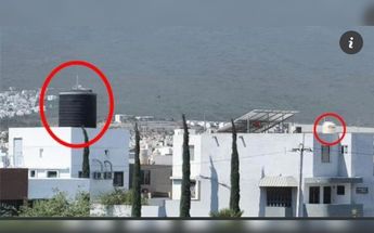 Viralizan foto de tinaco gigante en casa de NL; esto es lo que sabemos / Cortesía