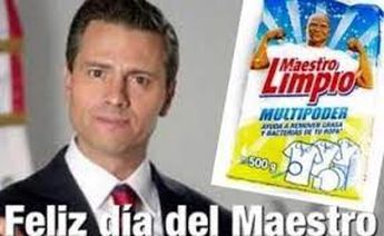 Meme de Felipe Calderón por el día del maestro / Especial