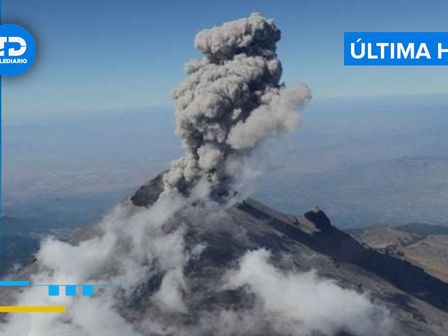 El semáforo de alerta volcánica del Popocatépetl está en Amarillo Fase 2 HOY 28 de enero 2025 / Cuartoscuro