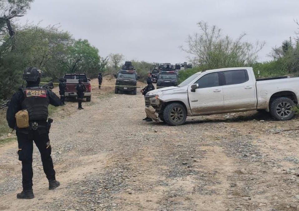 La zona del enfrentamiento permanece resguardado por las autoridades. | Especial