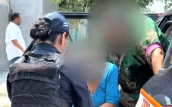 Elementos de la Policía de Guadalupe llevaron a las mujeres hasta su domicilio en la colonia Hacienda de Santa Catarina. | Cortesía