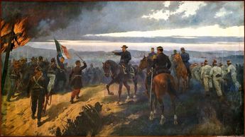 Plano de la Batalla del 5 de mayo / Ministerio de Justicia y Fomento