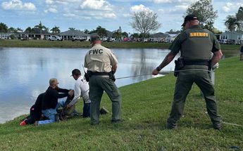 El cuerpo de la abuelito fue hallado en el agua y el cocodrilo fue capturado / AFP