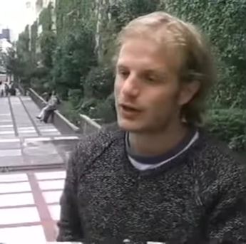 Facundo a inicios de los 2000, como conductor del programa Toma Libre.
