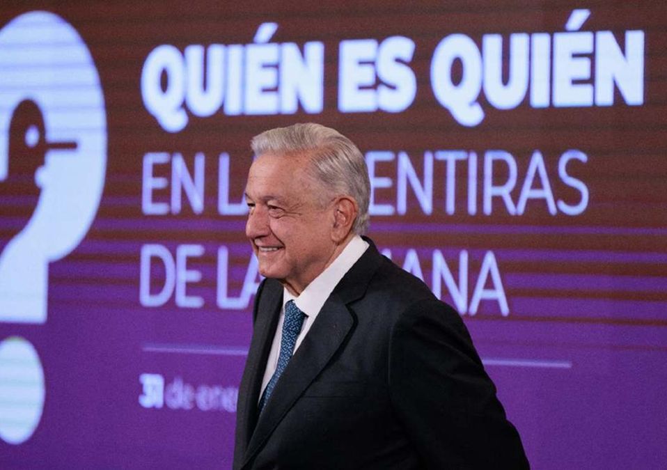 El presidente López Obrador negó que haya recibido financiamiento del crimen organizado. | Cortesía