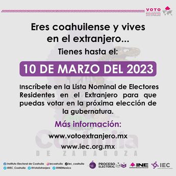 La jornada electoral es el 4 de junio.