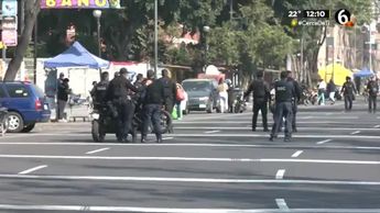 SSC somete a sujetos durante un operativo en Tepito; presuntamente se negaban a una revisión