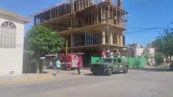 Lerdo: Presunta explosión en obra provoca movilización policiaca