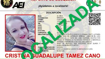 Cristina Guadalupe Tamez Cano desapareció en Cadereyta | Especial