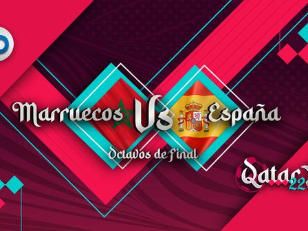 Sigue EN VIVO las acciones del Marruecos vs España por Canal 6 Deportes. / Cortesía