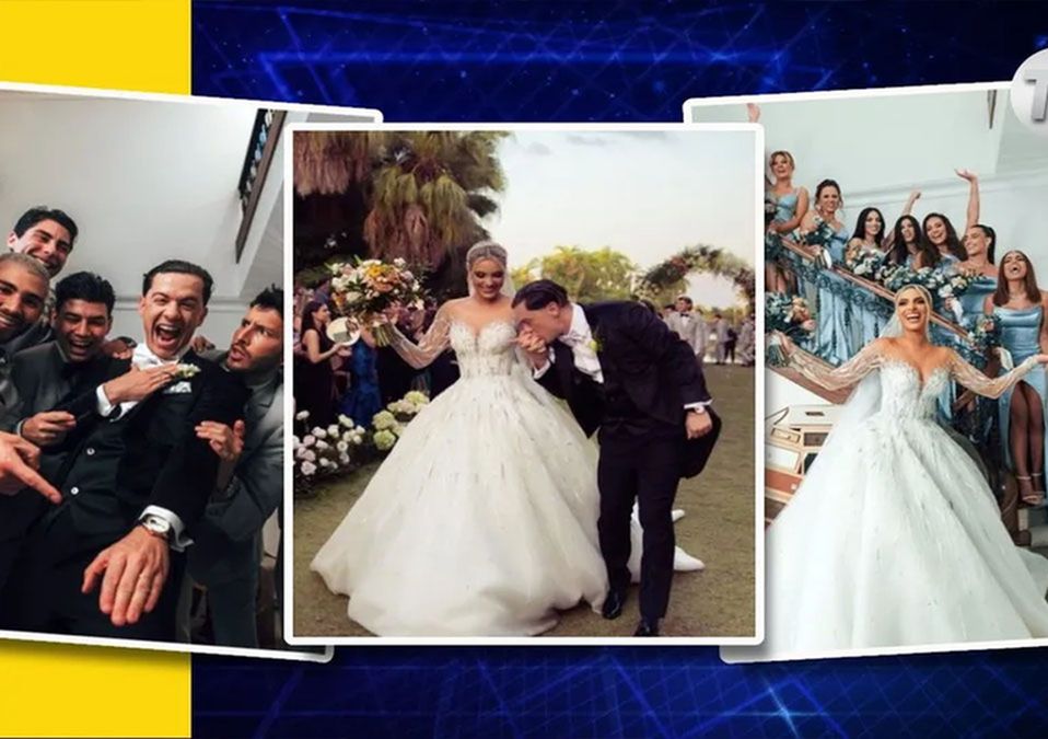 Así fue la boda de Lele Pons y Guaynaa ¡Paris Hilton fue su dama de honor!