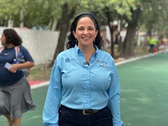 La secretaria de Servicios Públicos de Monterrey, Mayela Quiroga recomendó estar alerta ante los síntomas del dengue. | Mayte Villasana