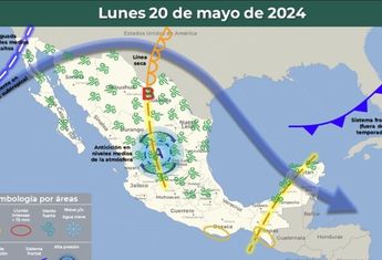 Clima lunes 20 de mayo