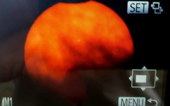 Eclipse solar anular 2023 desde Campeche/ Cortesía: Pablo Lonnie