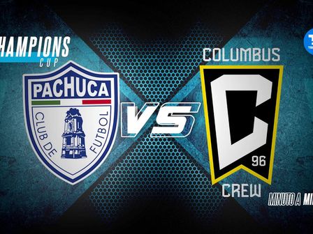 Minuto a minuto Pachuca vs Columbus Crew - Final Concachampions / Samantha Martínez