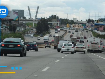 El costo de la autopista México-Puebla por viajar en auto es de $204 pesos | Agencia Es Imagen