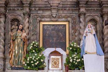 Interior de la parroquia de San José Chiapa | Andrés Lobato