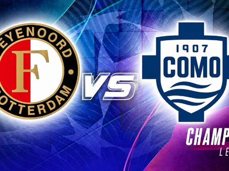 Feyenoord y Como chocan en la Jornada 2 de la Champions League 2026/2027