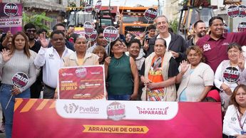 Las nuevas obras viales están diseñadas bajo un esquema incluyente que prioriza banquetas seguras e iluminación / X @Pepe Chedraui
