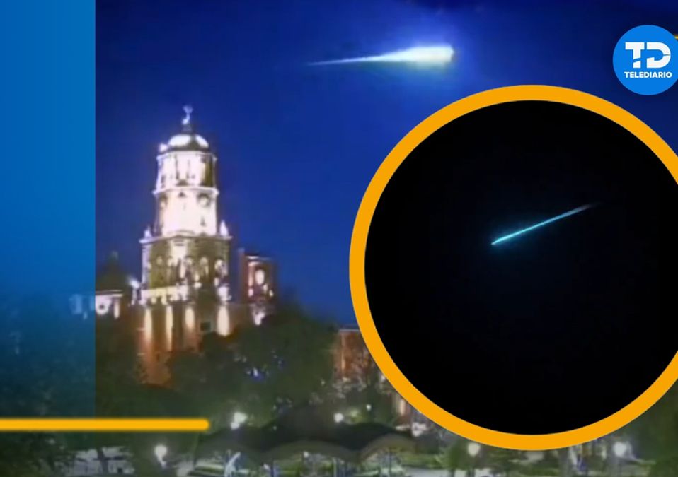 Un bólido fue captado en diferentes lugares de México / Especial