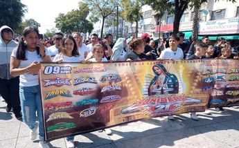 Después de dos años, los sonideros volvieron a las calles para realizar su peregrinación/ César Velázquez