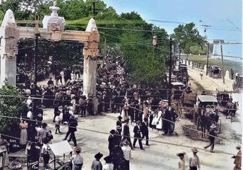 Foto de la Alameda Mariano Escobedo; a un lado, el antiguo centro penitenciario. | Cortesía