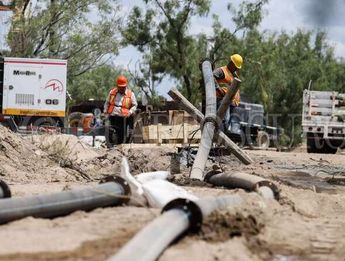 Se ha logrado la extracción de más de 148 mil metros cúbicos de agua en el pozo de carbón./ Jorge Sánchez.