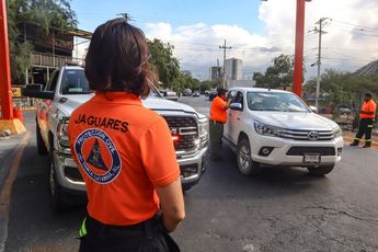 Instalan filtros para evitar acceso a La Huasteca. | Cortesía