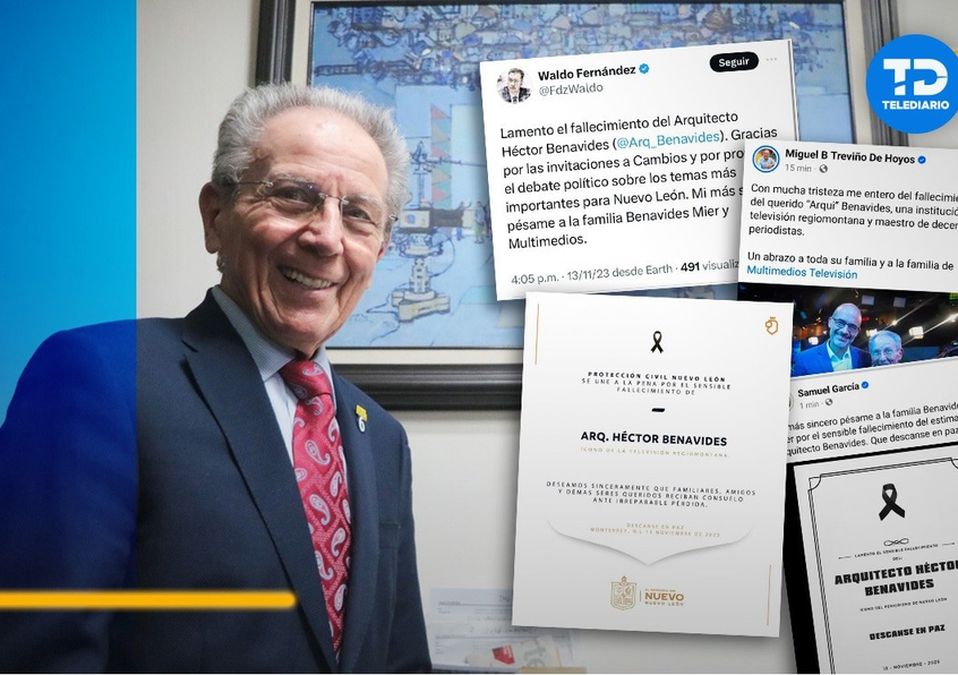 Políticos de Nuevo León lamentan fallecimiento del Arquitecto Benavides | Especial