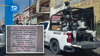 Las lonas aparecieron en diversos puntos clave del municipio de Teocaltiche | Especial