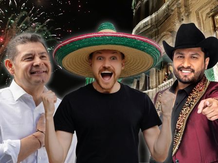 Los poblanos ya esperan la hora para gritar Viva México al ritmo de Julión Álvarez / TELEDIARIO