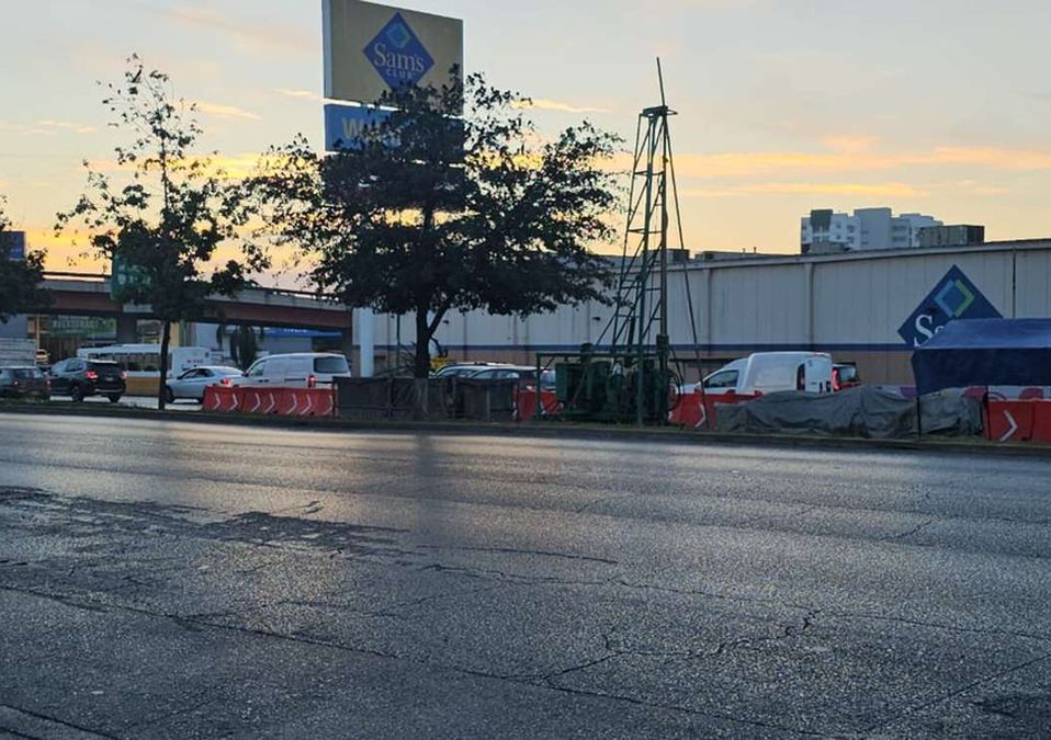 La reducción de carriles comenzó en avenida Miguel Alemán. | Fabricio Gallegos