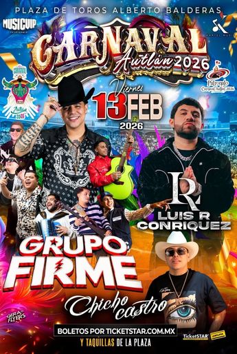 Esta presentación, que forma parte de la cartelera oficial de eventos masivos del Carnaval Autlán. | Facebook: Carnaval autlán.com