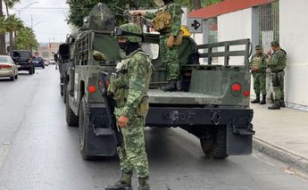 Ejército, Guardia Nacional y autoridades estatales atendieron los sucesos. | AP