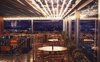 El restaurante de la Torre Latino despertó opiniones encontradas / Miralto.