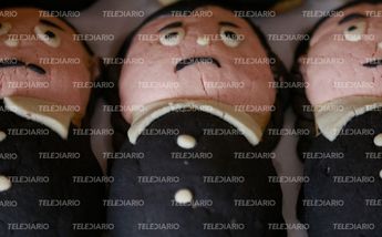 Conchas alusivas a Halloween hechas en panadería de Puebla / Andrés Lobato.