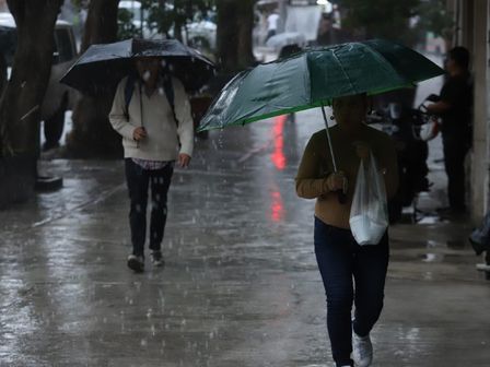 La Ciudad de México presencia fuertes lluvias este 1 de agosto