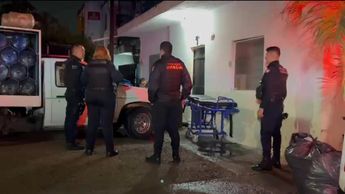 Zona donde auxiliaron al hombre herido / Vicente Torres Alfaro