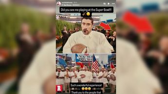 Xóchitl Martínez puso el acento regiomontano en el medio tiempo del Super Bowl LX al participar en el show encabezado por Bad Bunny.| Instagram